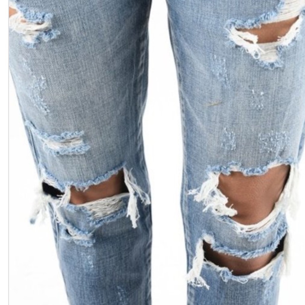 LAST 3️⃣ Boyfriend Destructed Denim - Picture 7 of 8